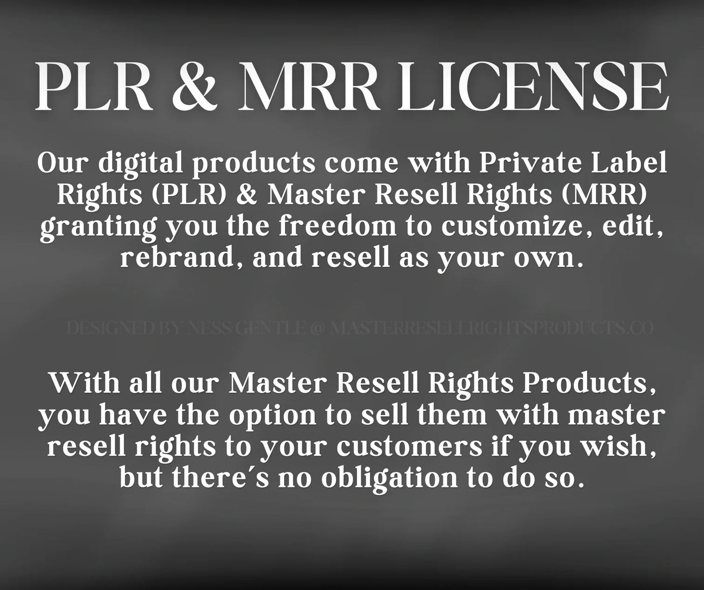 Luxe Imagery Collection With MRR