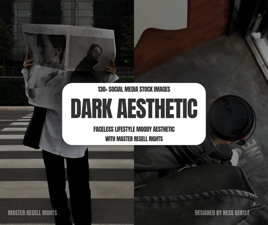 130+ Dark Aesthetic Social Media Stock Images