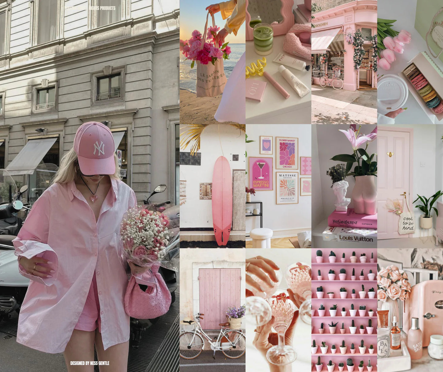 170+ Pink Boho Aesthetic Social Media Stock Images