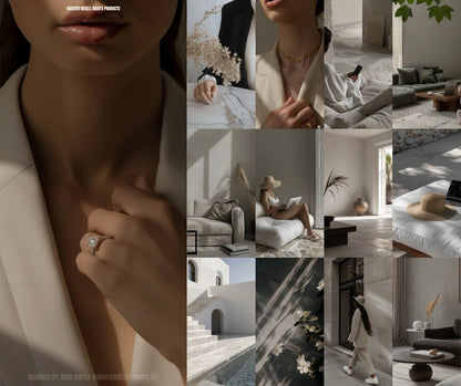 140 Faceless AI Marketing Stock Images Bundle